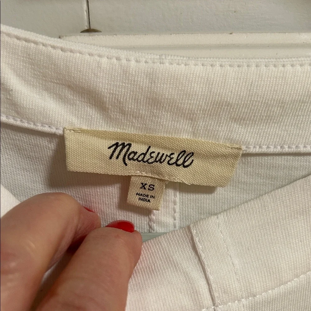 Madewell white cotton